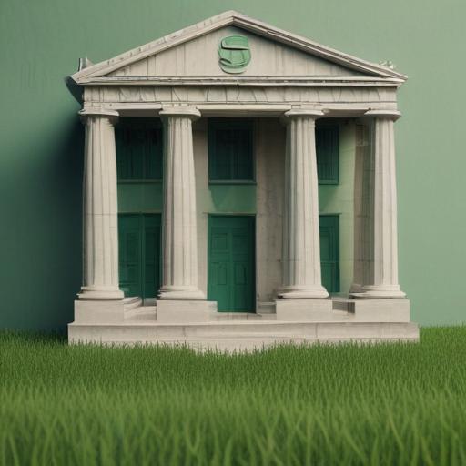 Imagen mnemotécnica para la palabra “bank”