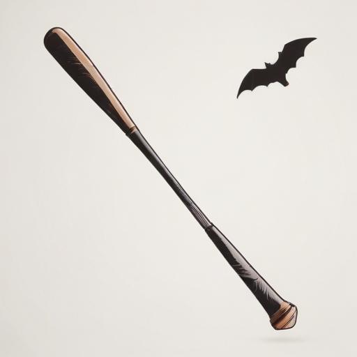 Imagen mnemotécnica para la palabra “bat”