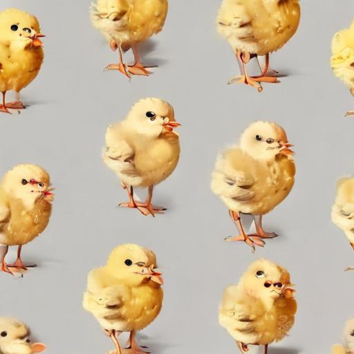 Imagen mnemotécnica para la palabra “chick”