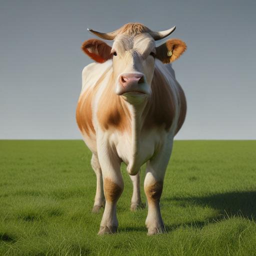 Imagen mnemotécnica para la palabra “cow”