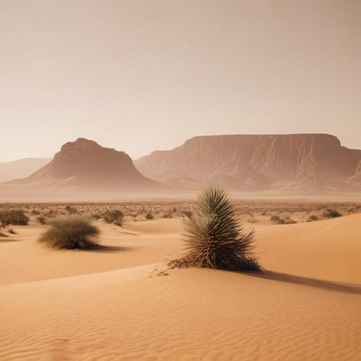 Imagen mnemotécnica para la palabra “desert”