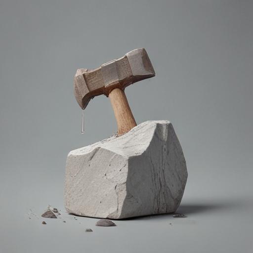Imagen mnemotécnica para la palabra “hard”