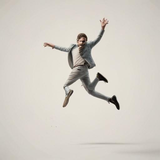 Imagen mnemotécnica para la palabra “jump”