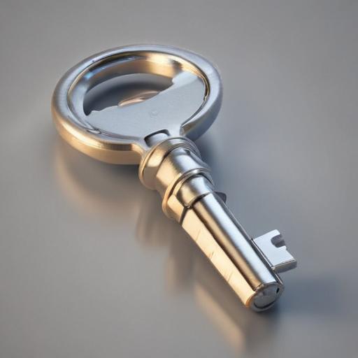 Imagen mnemotécnica para la palabra “key”
