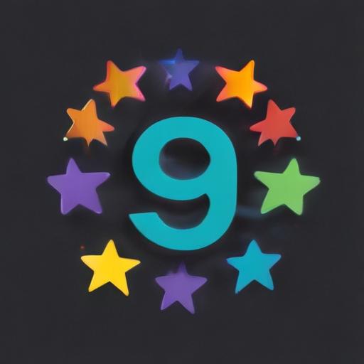 Imagen mnemotécnica para la palabra “nine”