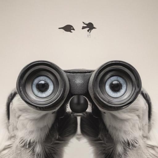 Imagen mnemotécnica para la palabra “observe”