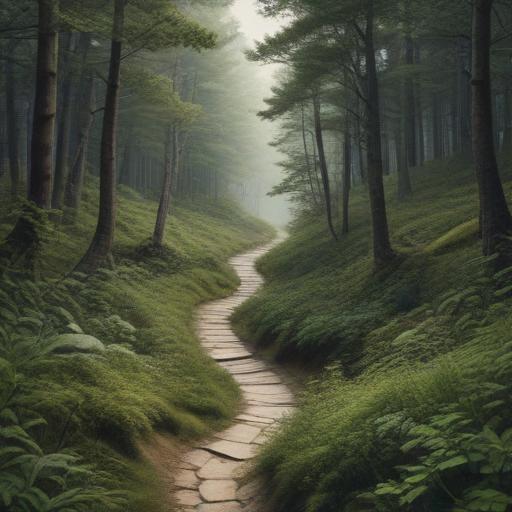 Imagen mnemotécnica para la palabra “path”