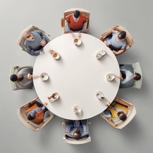 Imagen mnemotécnica para la palabra “round”