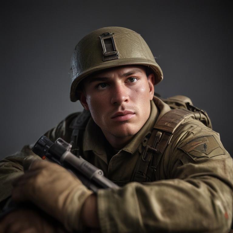 soldier - Más imágenes (modelslab_realistic_v2)