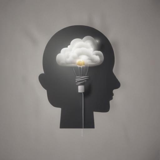Imagen mnemotécnica para la palabra “thought”