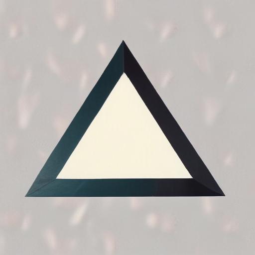 Imagen mnemotécnica para la palabra “triangle”