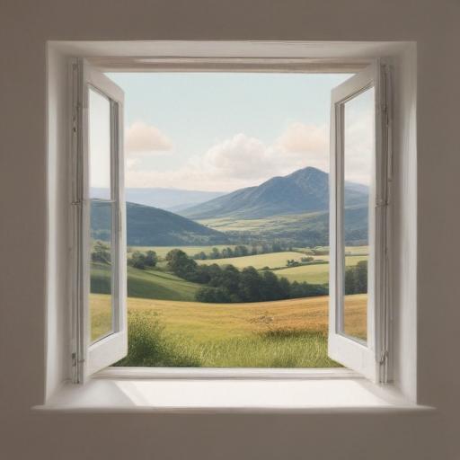 Imagen mnemotécnica para la palabra “view”