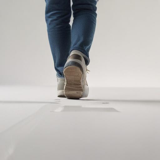 Imagen mnemotécnica para la palabra “walk”
